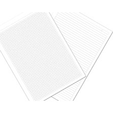 Vigordurus A4 Spiralli Okul Defteri 8’li Set – 4 Çizgili + 4 Kareli – 72 Yaprak (144 Sayfa)