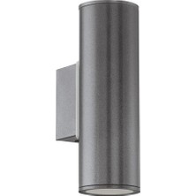 Eglo 94103 "rıga" Galvanize Çelik Dış Mekan Bahçe Aydınlatması Aplik IP44