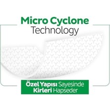 Vigordurus Beyaz Sabun Katkılı Mopa Uyumlu Yer Temizlik Havlusu&mendili 50 Yaprak