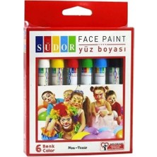 Vigordurus Südor Yüz Boyası 6’lı YB01 Çok Renkli