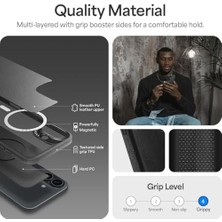 Vigordurus Ciel By 16 Plus ile Uyumlu Magsafe Kılıf Kajuk Mag Hava Kanalı TEKNOLOJISI™ Askeri Sınıf Koruma Vegan Deri Kapak - ACS08402