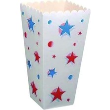 Vigordurus Büyük Karton Popcorn/mısır Kutusu 50 Adet