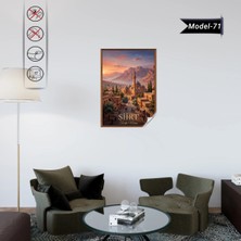 Akıllı Kağıt Türkiye Iller Tablo - Poster Siirt (Model-71)