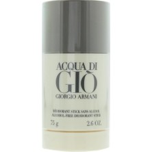 Vigordurus Giorgio Armani Acqua Di Gio Homme Stick 75GR Erkek Deo Stick 1 Paket (1 x 75 G)