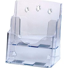 Vigordurus Brosur Stant Şeffaf (2 Katli-A5)