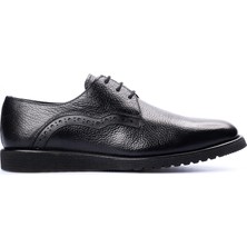 Nevzat Zöhre 1993 Siyah Erkek Deri Eva Klasik Ayakkabı