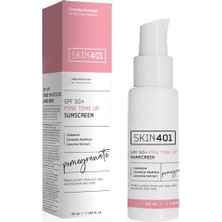 Vigordurus SKIN401 SPF50+ Pink Tone Up Sunscreen Pembe Ton Eşitleyici Güneş Kremi 50 ml