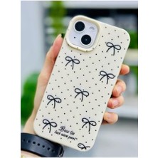 Vigordurus 13-14 ve 15 ile Uyumlu Siyah Baskı Desenli Silikon Kılıf