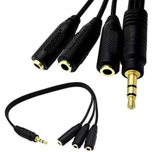 Vigordurus 5+1 Ses Sistemi Bağlantı Kablosu 1 Erkek 3 Dişi