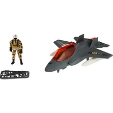 Vigordurus Chap Mei Asker Oyun Set Soldier Air Falcon Patrol 1uçak/1fgr.aks.ses/ışik