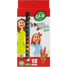 Vigordurus Pastel Boya Seti, 12 Renkli, Okul ve Sanat Kullanımına Uygun, Çocuklar Için, Pastel Boya Kalemi, Kolay Uygulanabilir, Canlı Renkli, Yüksek Kalite, 12'li