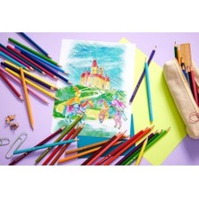 Vigordurus 36 Renk Boya Kalemi, Canlı ve Parlak Renkler, Kırılmaya Dayanıklı Uçlar, Ergonomik Tasarım, Karton Kutu, Okul ve Sanat Için Uygun