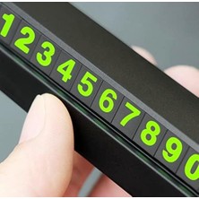 Vigordurus Ecoform Araç Torpido Üstü Cep Telefon Numarası Için Aç Kapa Numaratör,