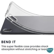 Vigordurus Galaxy Tab S9 Fe Için Kılıf Transparent Soft Şeffaf [galaxy Tab S9 Fe ile Uyumlu Kılıf - Şeffaf]