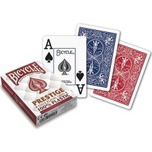 Vigordurus ® Prestige Rider Back 100% Plastic Index Playing