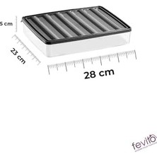 Vigordurus Mikrodalga ve Difrizde Kullanılabilen Saklama Kabı Seti 9'lu S-400