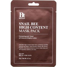 Vigordurus Benton Snail Bee High Content Mask - Salyangoz Özlü Maske 1 Paket (1 x 20 G)