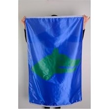 Vigordurus Zc Bayrak Göktürk Bayrağı Raşel Dijital Baskı 100X150