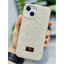 Vigordurus 13-14 ve 15 ile Uyumlu Elmas Tasarımlı Taşlı Işıltılı Parlak Pırlanta Silikon Kılıf