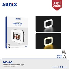 E-Kervan Telefon Tutuculu Profesyonel LED Selfie Işığı