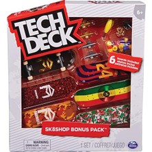 Vigordurus Tech Deck SK8SHOP Bonus Paketi, Otantik Kaykay ve Aksesuar Içeren Parmak Kaykay Seti, 25. Yıl Dönümü Setleri, Rastgele Seçim, Farklı Ürünlerden Derleme