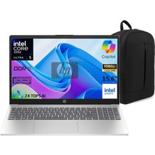 Hp Aı 15-FD2026NT Intel Core Ultra 5 225U 24GB 512GB SSD Windows 11 Pro 15.6" D51E0EA Snertech Çanta