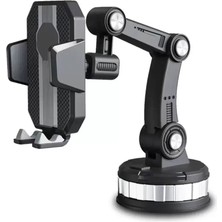 Sh Ticaret Vlike V13 Vantuzlu 360 Derece Ayarlanabilir Araç Tutucu - Siyah