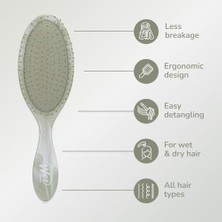 Vigordurus Wet Brush Orijinal Der Saç Fırçası, Yeşil (Suluboya Dalgaları) - Ultra Yumuşak Intelliflex Kıllar - Dolaşık Açıcı Fırça Tüm Saç Tipleri Için Dolaşık Açıcı Fırça (Islak Kuru ve Hasarlı) - Kadın