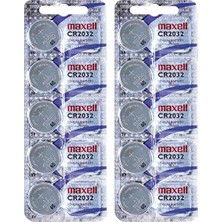 Vigordurus 2032 Düğme Pil, Toplam 10 Adet