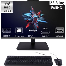 Casper Nirvana I5-13420H A80.1342-BV00X-V-S-K037 48GB 1tb UHD Graphics W11PRO 23.8" Full Hd All In One Pc