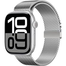 Vigordurus 46 mm Uyumlu Metal Kordon, Örgü Çelik Kayış, Ayarlanabilir Toka