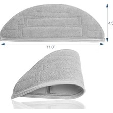 Vigordurus S8 / S8 Plus / S8 Pro Uyumlu Yedek Mop Pedi Mikrofiber 6 Adet