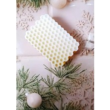 Vigordurus (5 Adet) El Yapımı Sırlı Petek Formlu Gerçek Polenli Ballı Doğal Bitkisel Gliserinli Sabun