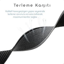 Vigordurus Fit 4/fit 4 Pro/fit 3 ile Uyumlu Hook Loop Kumaş Kordon Terletmeyen Cildi Tahriş Etmeyen Nefes Alabilen Yapılı Cırt Cırt Tasarımlı Deformasyona Dayanıklı Rahat Kayış