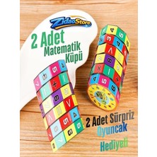 Emrah Gültekin Matematik Küpü Eğitici Zeka Oyunu Çocuk Oyuncağı Şeker ve Oyuncak Hediyeli Süper Set