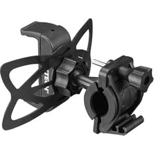 Vigordurus Gaman HY-XH09 Kaliteli Bisiklet ve Motosiklet Için Telefon Tutucu 360° Ayarlanabilir (Kirmizi+Siyah Renk) Çok Renkli