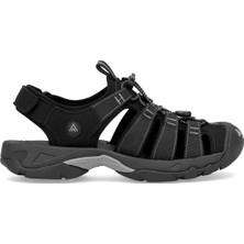 Humtto 710445A Erkek Cırtlı Önü Kapalı Trekking Spor Sandalet