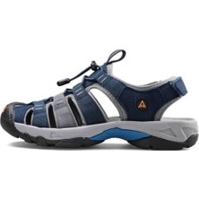 Humtto 710445A Erkek Cırtlı Önü Kapalı Trekking Spor Sandalet