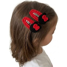 Uretti - Tuğba 9352 6677 Sevimli Figür Detaylı Örgü Tasarım Toka