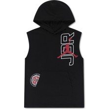 Nike Nıke Jordan Mj Top Erkek Çocuk Kolsuz Kapüşonlu Ince Pamuklu Yelek 95F877