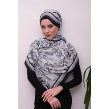 Eyşan İpek Vibrant Floral Desenli Dijital Soft Şal