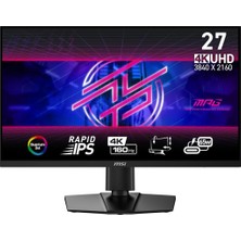 MSI Msı Mpg 274URF Qd 27" 0.5 Ms 4K Pivot IPS 160 Hz Oyuncu Monitörü Teşhir