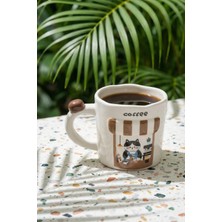 Acar Coffee Shop Porselen Kupa - 425 ml