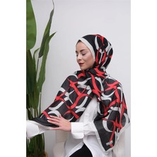 Eyşan İpek Dalga Desenli Dijital Soft Şal