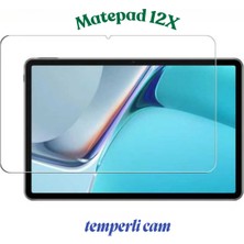Fuchsia Mate Pad 12X ile Uyumlu Temperli Cam Tablet Ekran Koruyucu