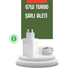 Venüs Shopping 67 Watt Turbo Şarj Cihazı Redmi Note 10 11 12 Uyumlu
