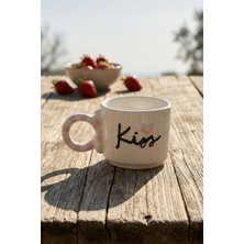 Acar Valentine Kiss Porselen Kupa - 425 ml