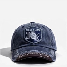 Soulistic Collection Ny Desenli Eskitme Şapka