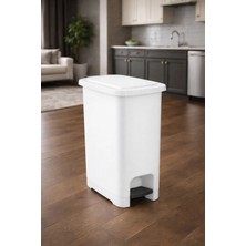 Loremp 40 Lt Banyo Mutfak Ofis Çöp Kutusu Pedallı Iç Kovalı