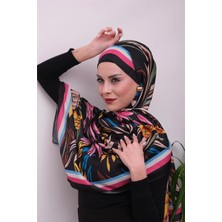 Eyşan İpek Vibrant Floral Desenli Dijital Soft Şal